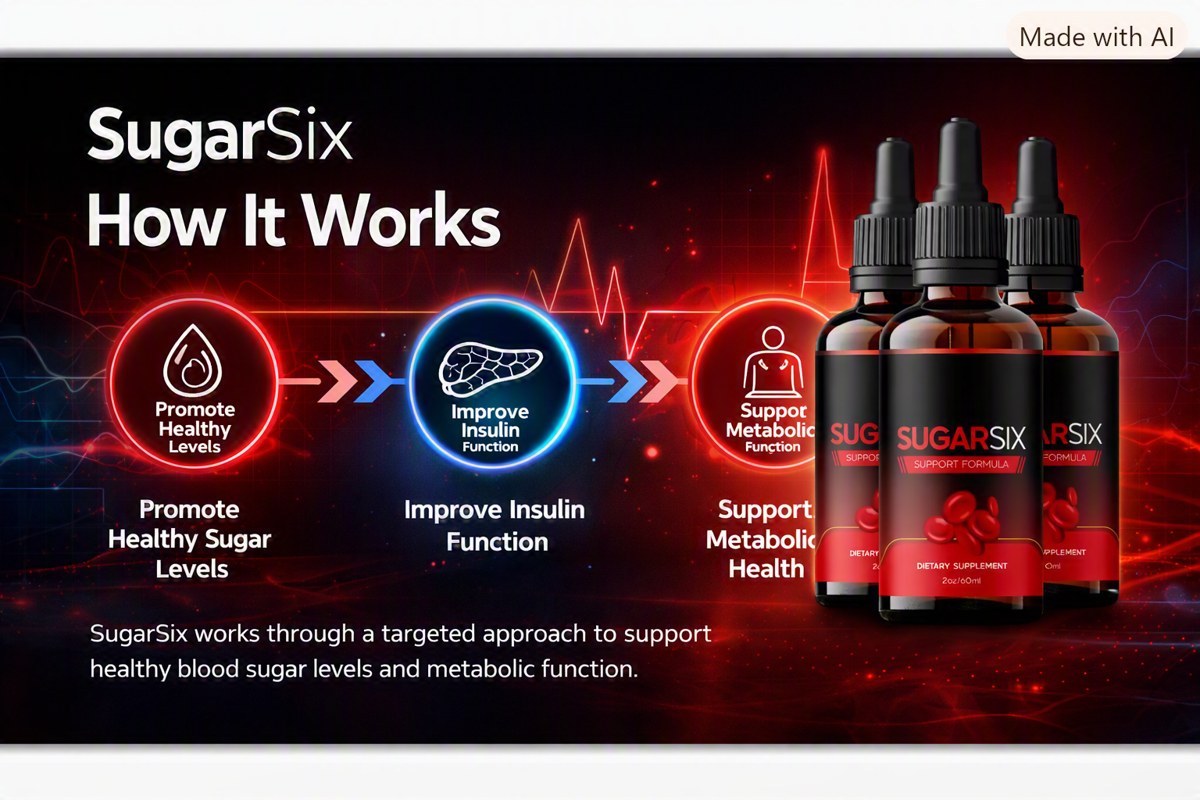 How SugarSix works: promote healthy sugar levels, improve insulin function, support metabolic function
