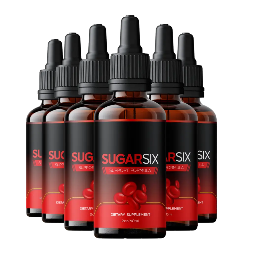 SugarSix blood sugar support bottles